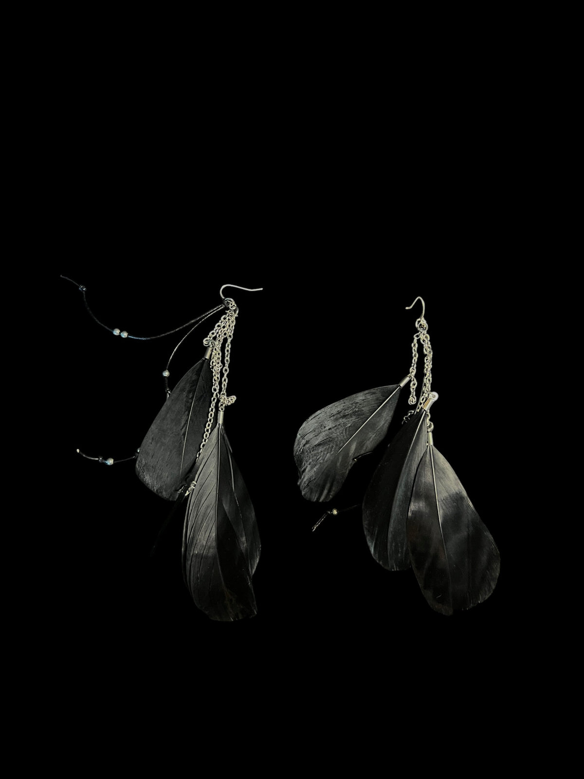 corvid earrings