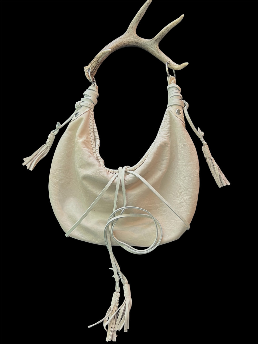 custom deer antler bag