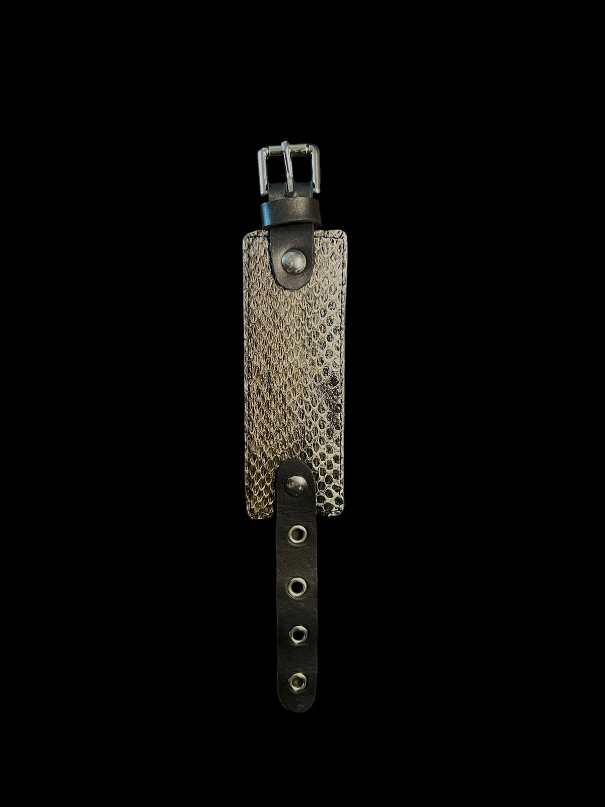 rattlesnake shed buckle cuff