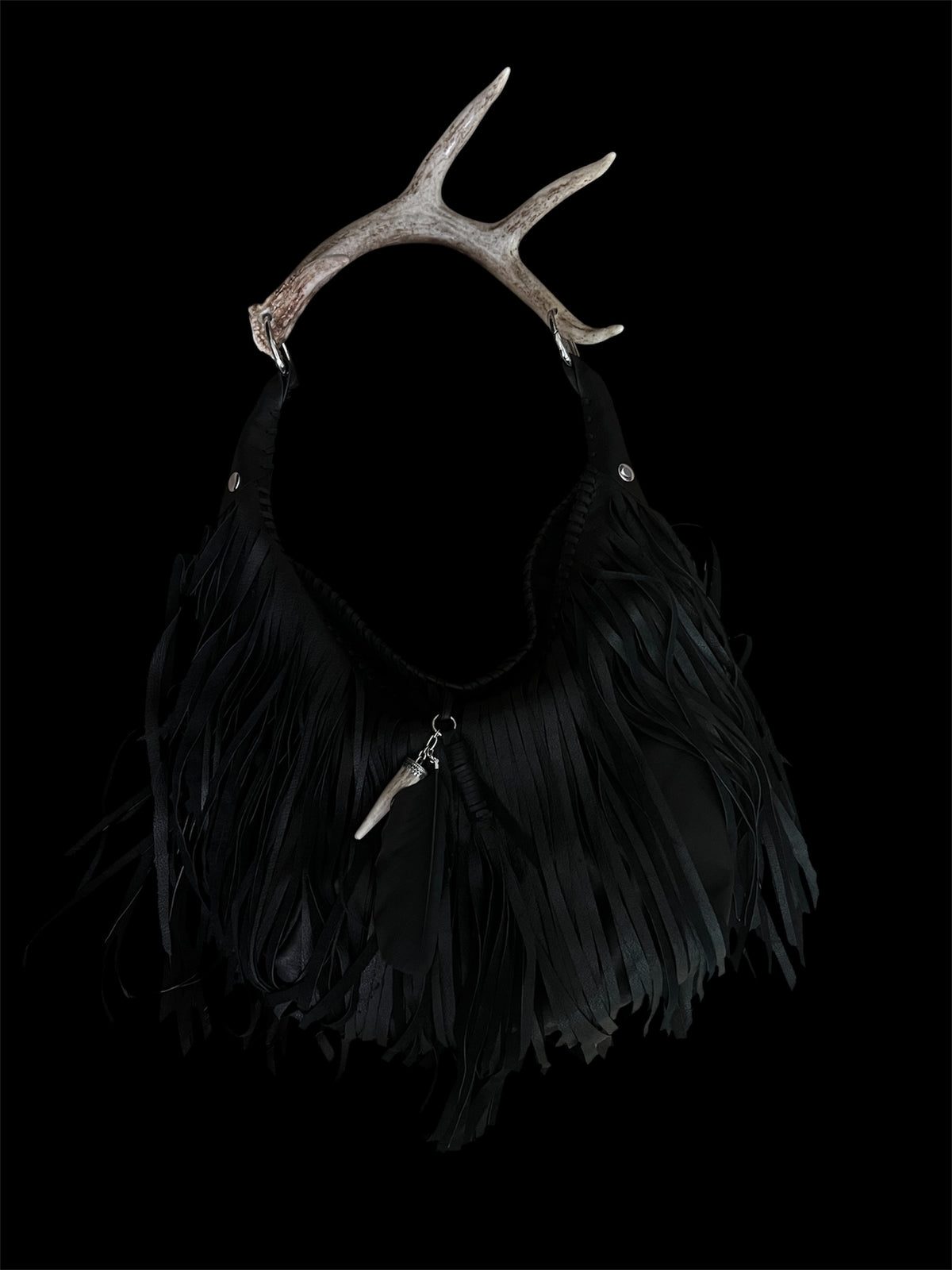 custom antler bag