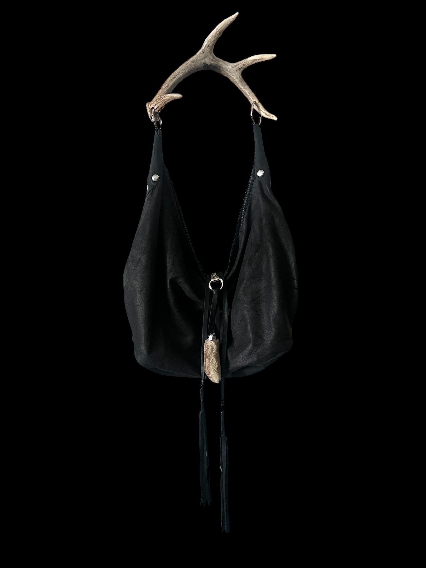 custom deer antler bag