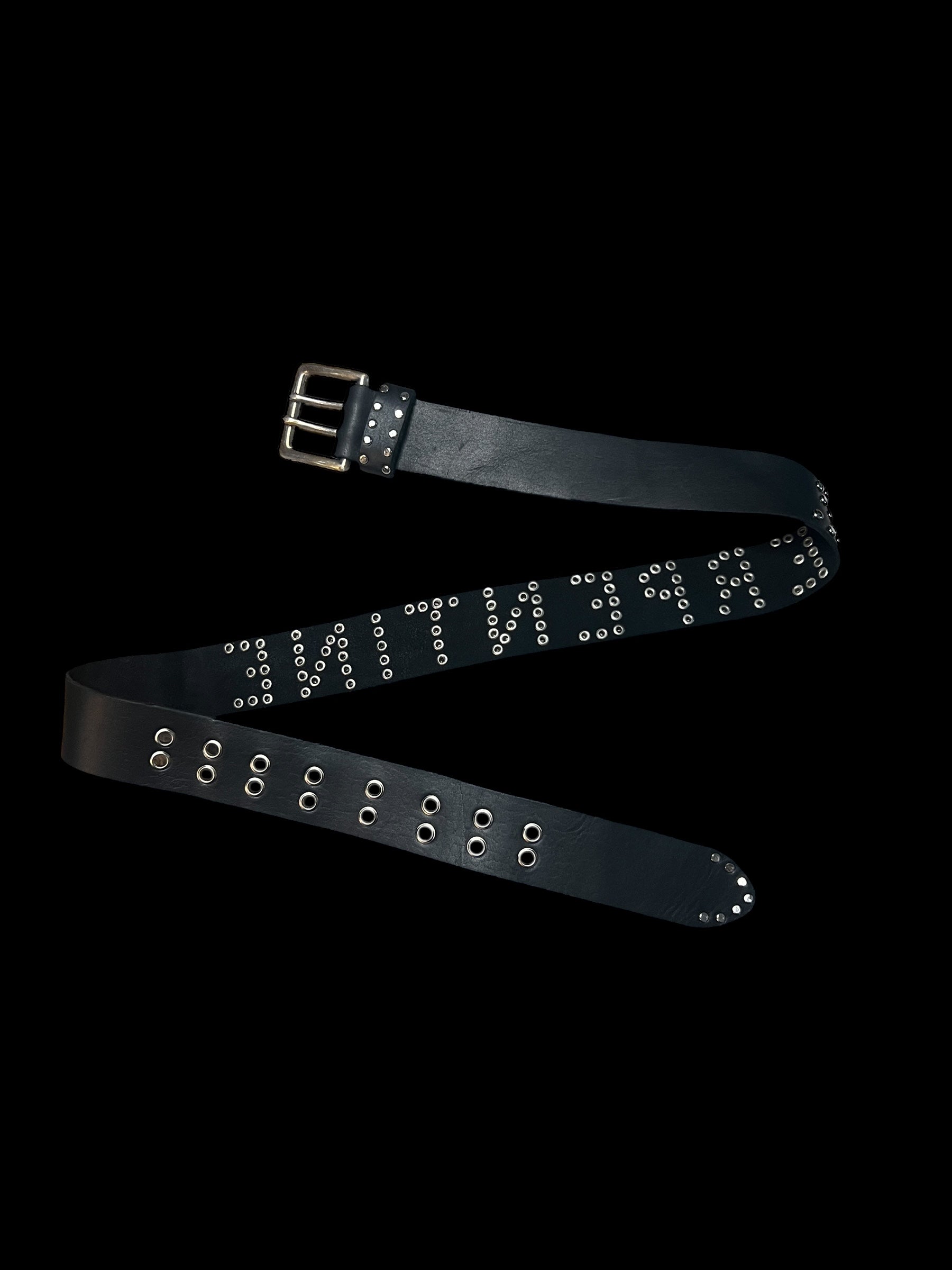 custom deadstock leather belt