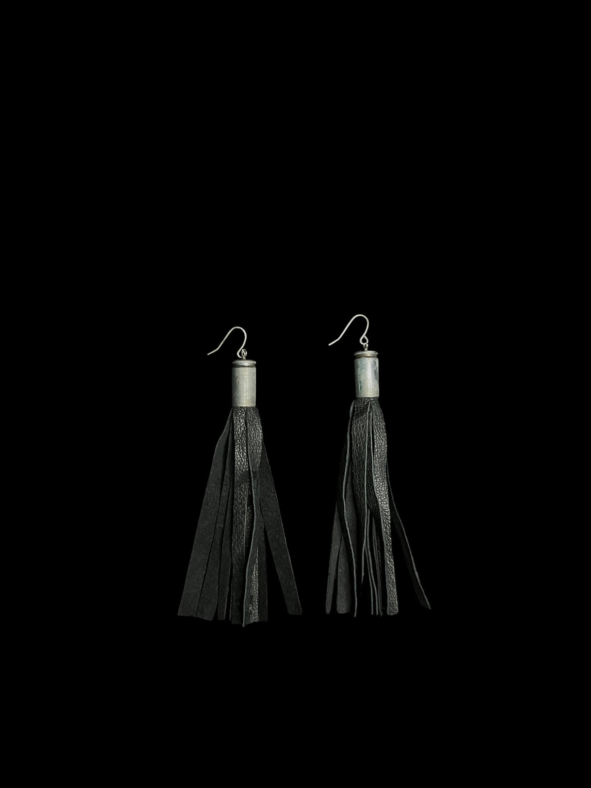 bullet fringe earrings