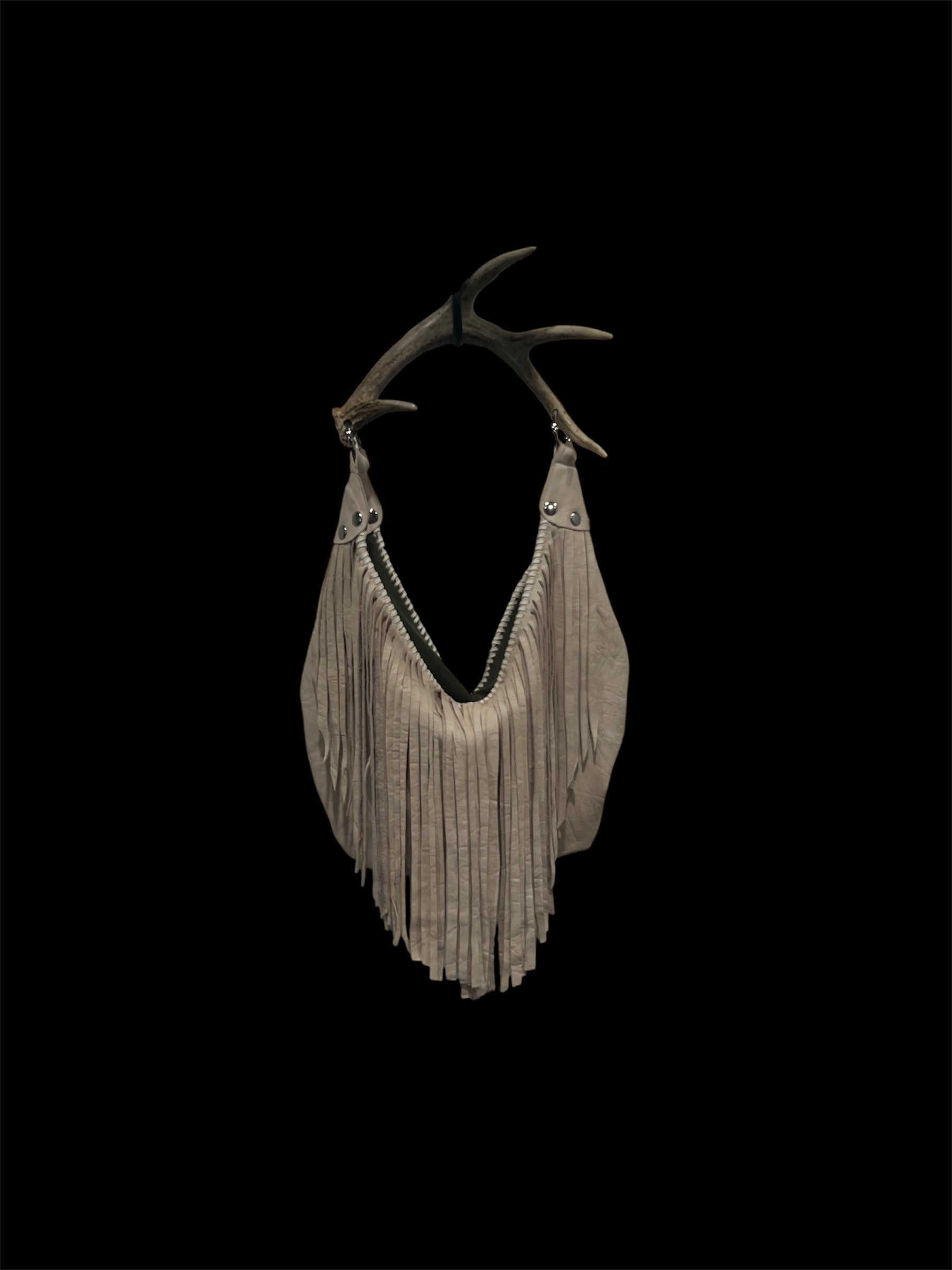 custom deer antler bag