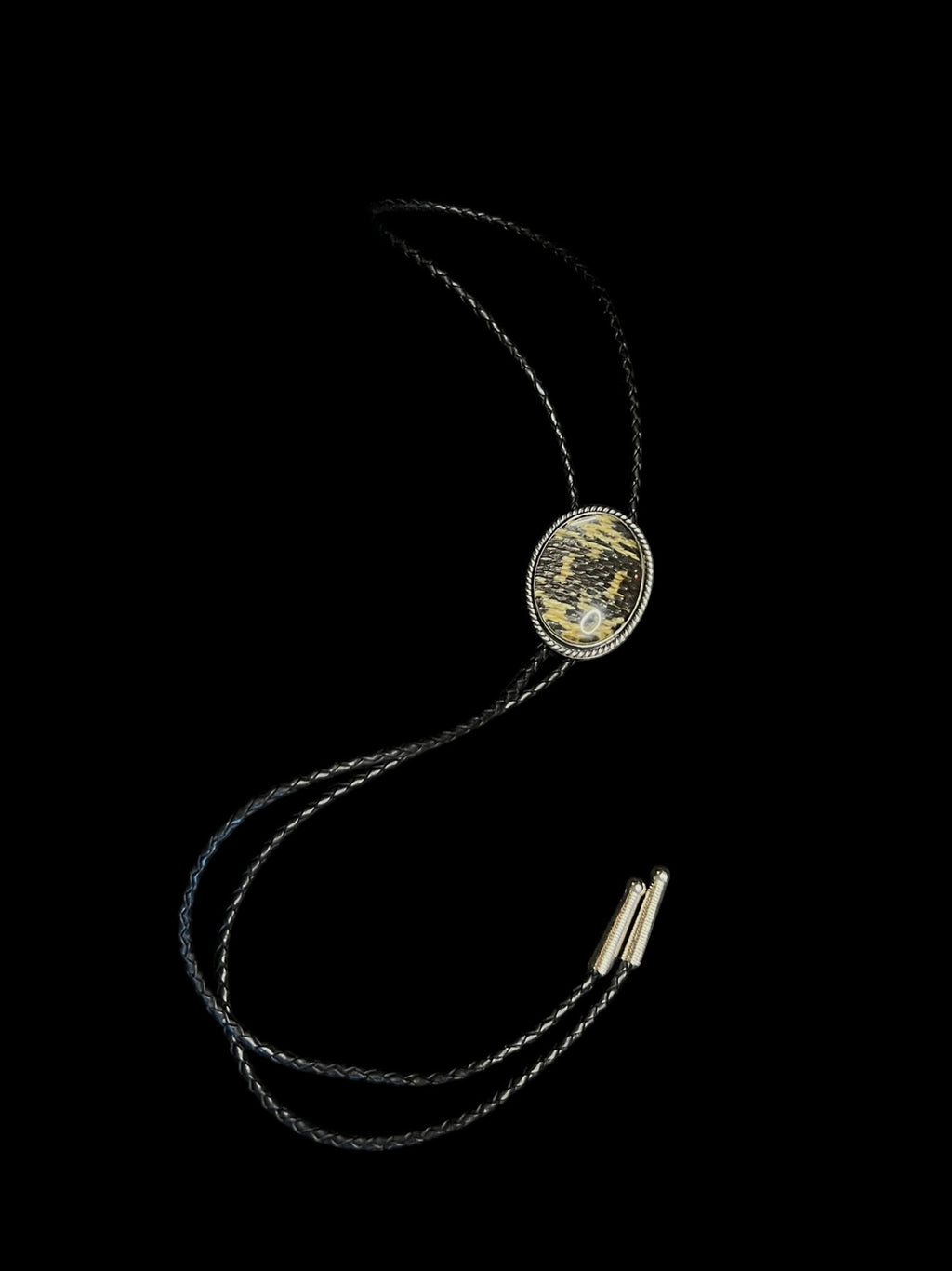 snakeskin bolo tie