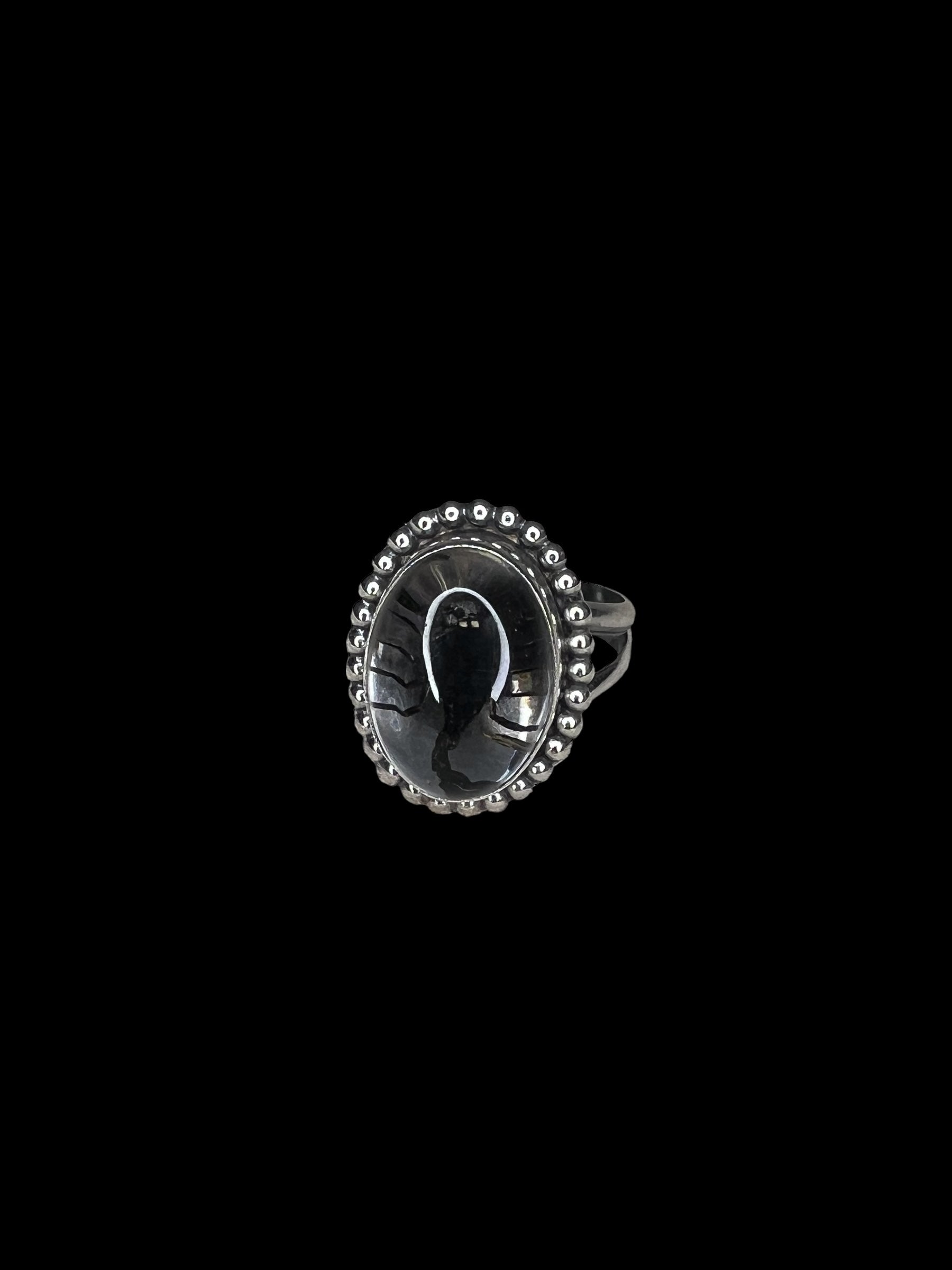 scorpion specimen ring